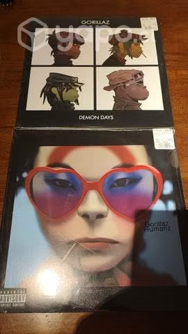 Vinilos de Gorillaz, nuevos y sellados
