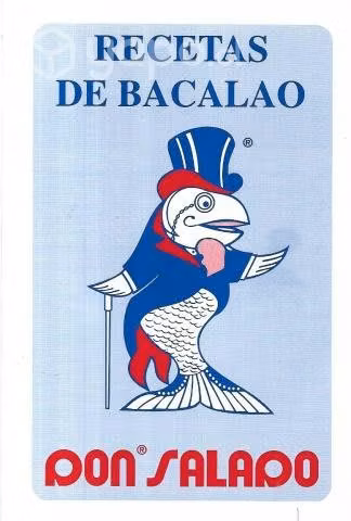 Folleto Tríptico Recetas De Bacalao / Don Salado