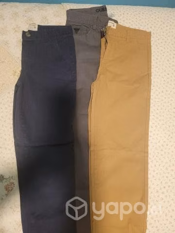Pantalon hush puppies y guess