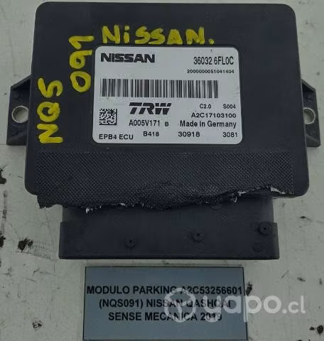 Módulo Parking A2C53256601 (NQS091) Nissan Qashqai
