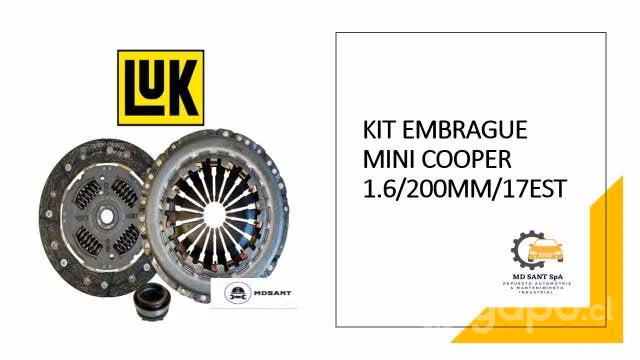 Kit embrague mini cooper 1.6