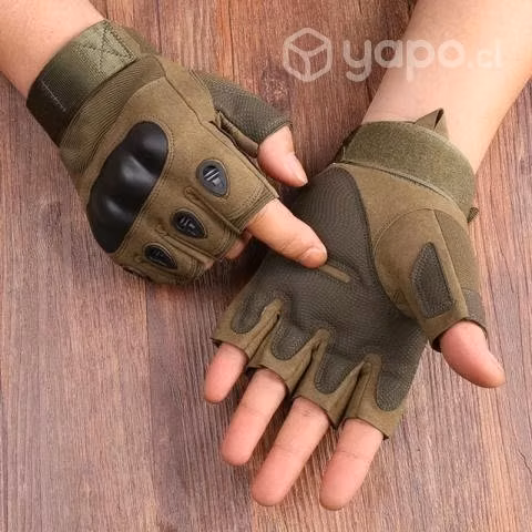 Guantes Medio Dedo Antideslizantes Ciclismo Moto T