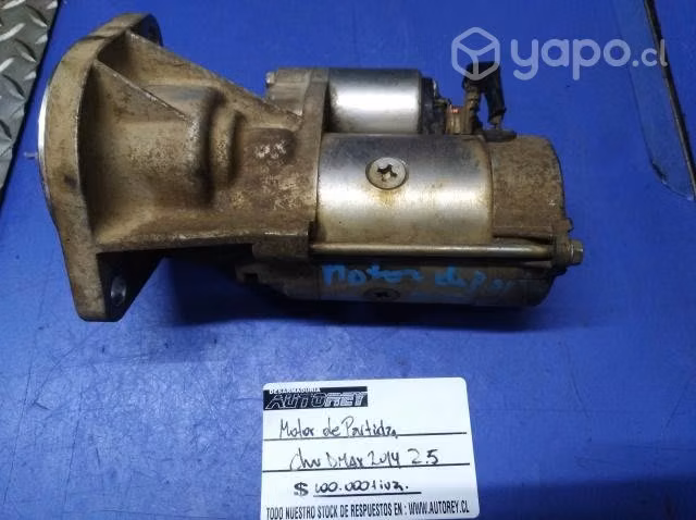Motor de partida CHV dmax 2014 2.5