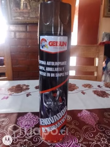 Renovador de neumáticos 4000 y silicona 3000