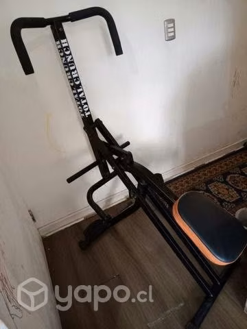 Maquina de ejercicio total crunch