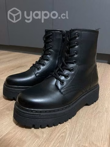 Botas negras mate