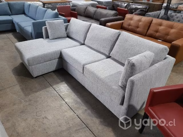 OFERTA seccional izquierdo cama Rosen Noah Gris