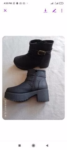 Botines numero 37 1 solo uso