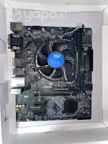 PLACA MADRE + PROCESADOR Intel core i3 9na gen