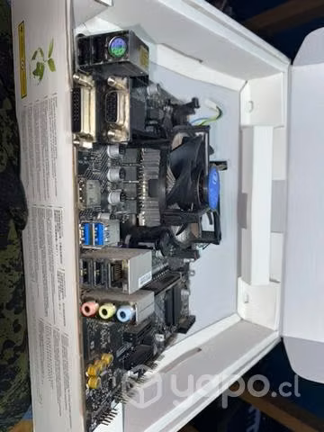 PLACA MADRE + PROCESADOR Intel core i3 9na gen - Imagen 4
