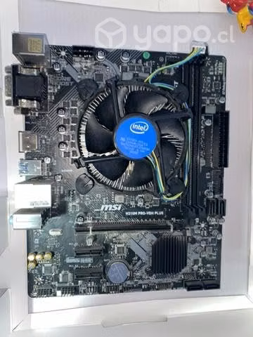 PLACA MADRE + PROCESADOR Intel core i3 9na gen - Imagen 2