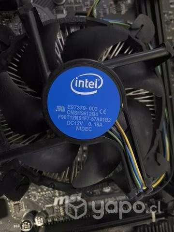 PLACA MADRE + PROCESADOR Intel core i3 9na gen - Imagen 3