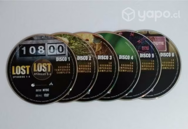 Serie Lost Segunda Temporada Completa Dvd - Imagen 3