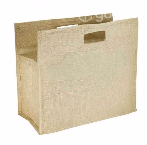 Bolsa de yute troquelada 40x36cm ecofamy - Imagen 3