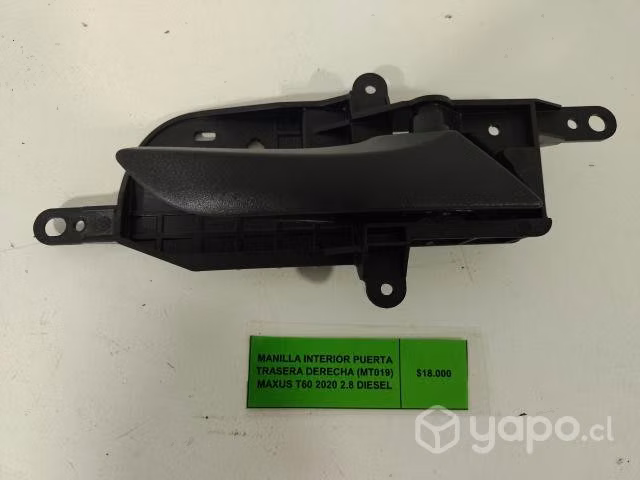 Manilla Interio Pta tra der (MT019) Maxus T60 2020