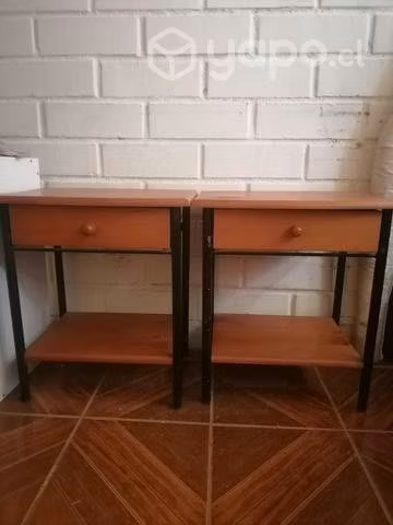 Veladores + respaldo de cama 2 plazas