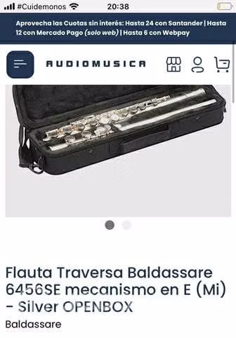 Flauta traversa Baldassare nueva - Imagen 2