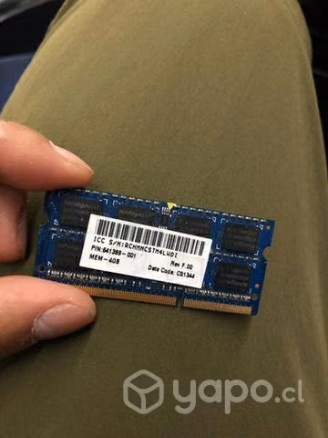 Memoria ram 4 g