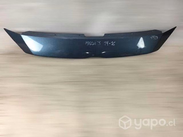 Moldura de capot mazda 