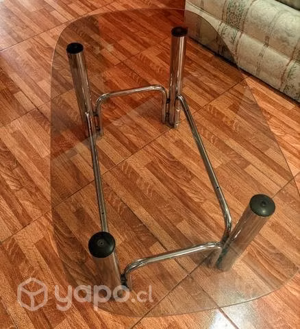 Mesa de centro vidrio