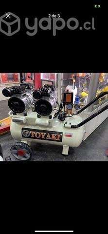 Compresor Dental Insonoro 50 litros 4 Hp Toyaki - Imagen 2