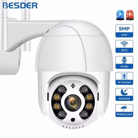 Camara exterior wifi robotica 1080 hd