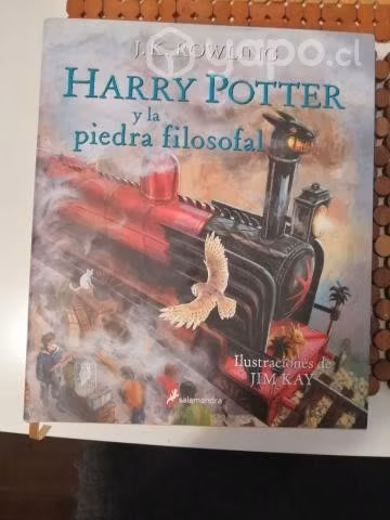 Harry Potter y la piedra filosofal ilustrado