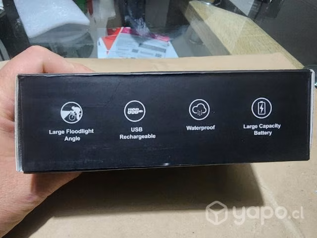 Luz frontal recargable Bicicleta