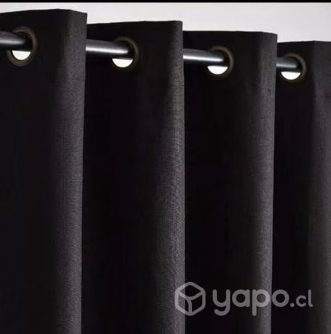 Pack Cortinas negras