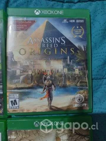 Lote de juegos Xbox One en 15mil