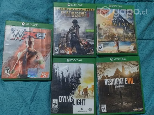 Lote de juegos Xbox One en 15mil