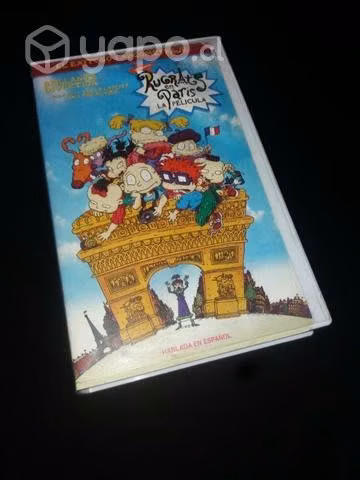 Película Rugrats en París vhs