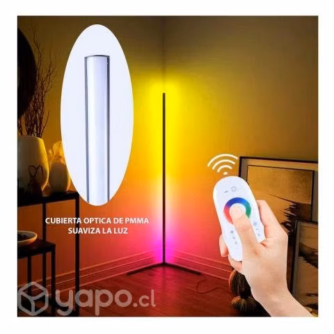 Lampara de pie rgb