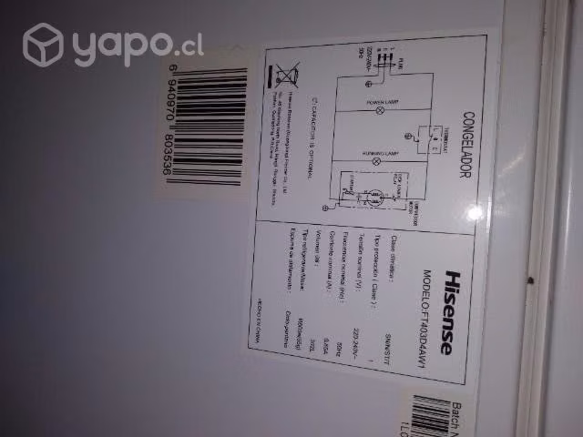 Congeladora 300 litros