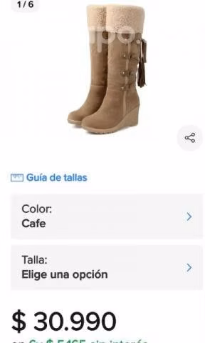 Botas nuevas