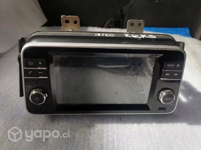 Radio con pantalla Nissan kicks 2018