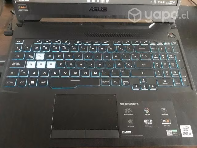 Notebook Gamer Asus tuf 15 fx-506
