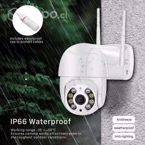 Camara de seguridad wifi robotica