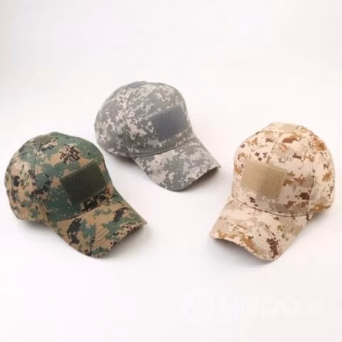 Gorro Casual Táctico Jockey Con Camuflaje