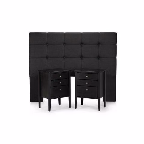 set de muebles Rosen Issey grafito
