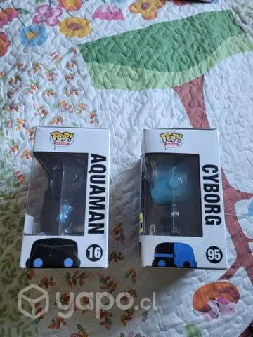 Funk Pop Aquaman y Cyborg