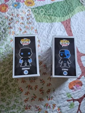 Funk Pop Aquaman y Cyborg