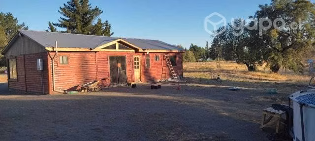 Parcela con casa nueva sector saltos del laja