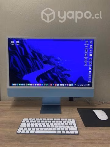 IMac 24´ 4.5k M1 Con accesorios y caja