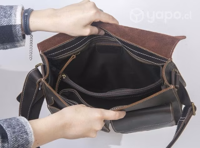 Bolso - Morral - Cartera (Cuero Legítimo)