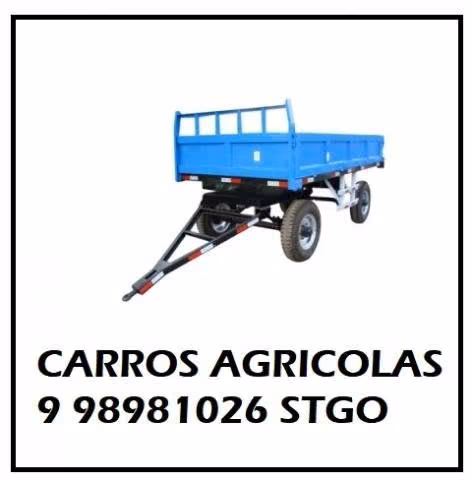 Carro agricola 2 ton