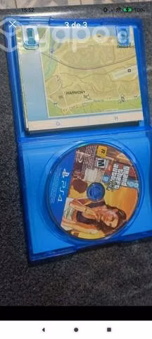 Videojuego Grand Theft auto V PS4