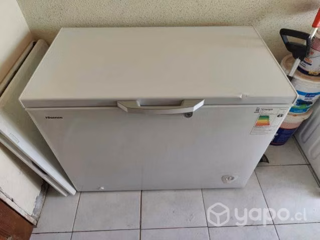 Congelador grande Hisense 297 litros