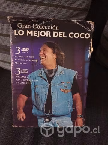 Dvd Cd Lo mejor del Coco