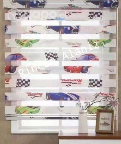 Roller duo/ sunscreen/ Blackout/ Diseños Infantil - Imagen 2